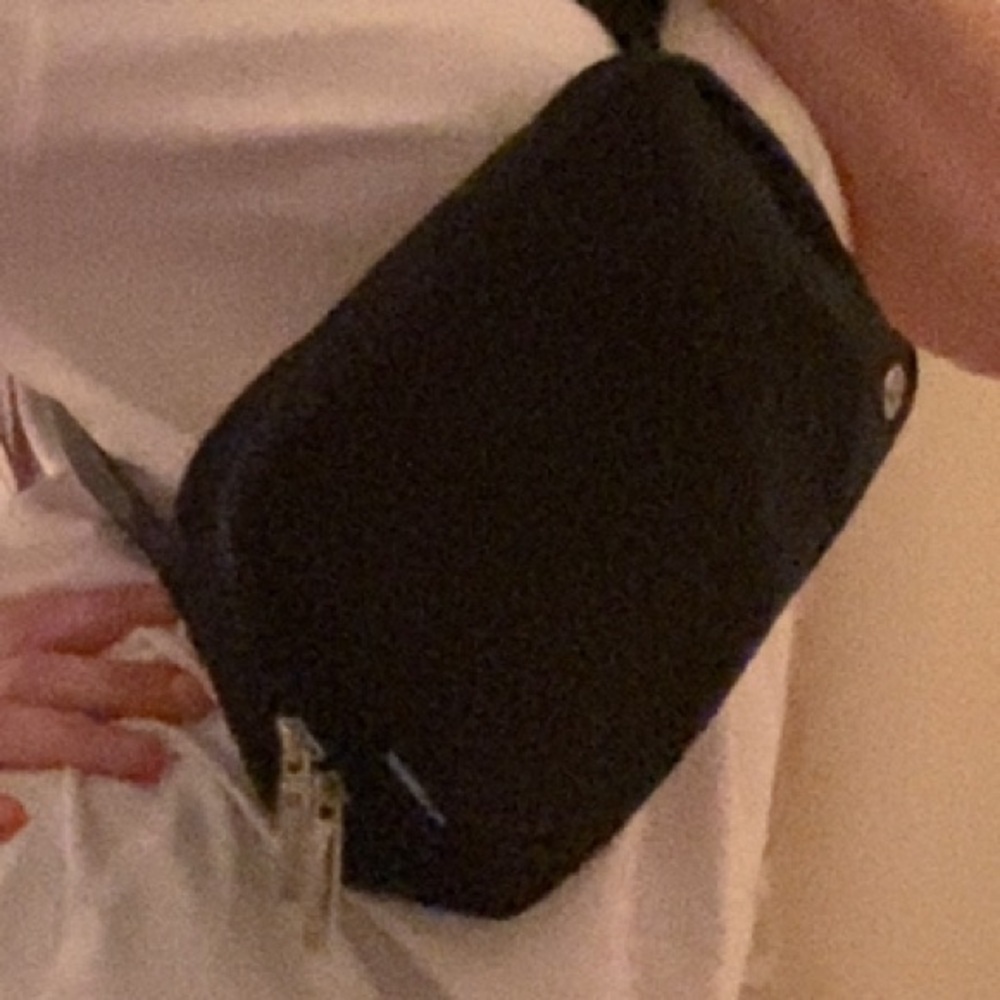 Lululemon Athletica Black Crossbody Bag Sleek Design